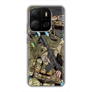 Чехлы с картинкой ЗСУ для Tecno Pop 7 Pro (AlphaPrint)