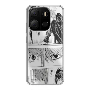 Чехлы Персонажи Аниме Наруто для Tecno Pop 7 Pro (AlphaPrint)