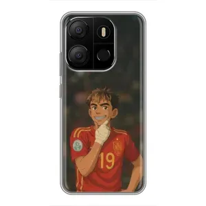 Чохол з футболістом Ламін Ямаль Tecno Pop 7 Pro (Ямаль аніме)
