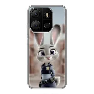 Чехол Зоотрополіс на Tecno Pop 7 Pro (Офицер Джуди Хоппс)