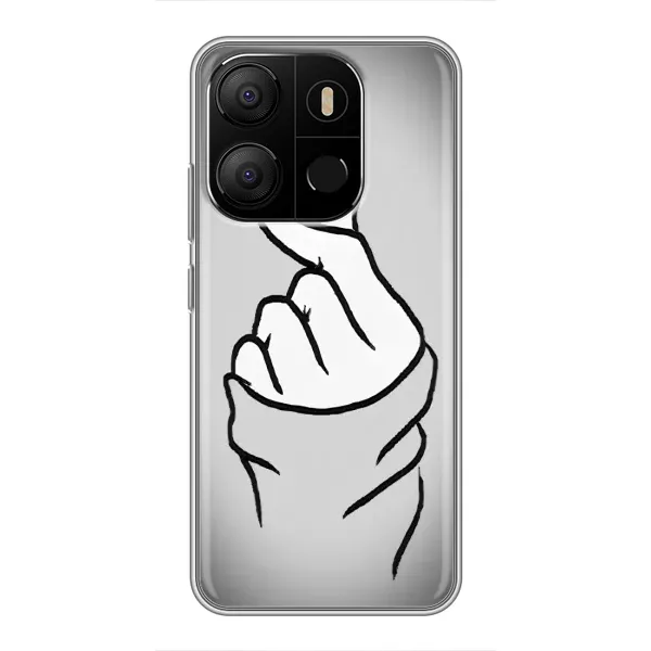 Чехол с принтом «Значок Love» для TECNO Pop 7 Pro Чехол с принтом «Значок Love» для TECNO Pop 7 Pro