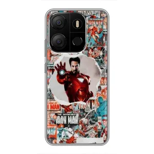 Чохли з героями Марвел Tecno Pop 7 (VPrint)