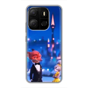 Чохол Зоотрополіс на Tecno Pop 7 (Романтичний вечір Зоотрополіс)