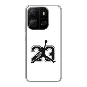 Чехлы для Tecno Pop 7 - с картинкой JORDAN (AlphaPrint) (Jordan 23)