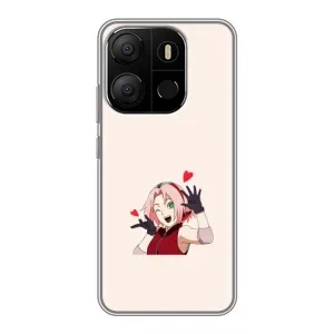 Чехол с принтом «Лайк Сакура» для TECNO Pop 7