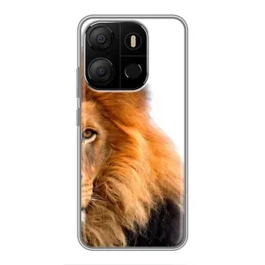 Чохли з картинкою животних Tecno Pop 7 (Лев грива)