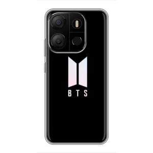 Чехол с принтом «Лого BTS» для TECNO Pop 7