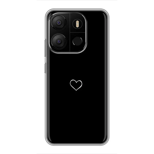 Чехол с принтом «Маленькое сердечко» для TECNO Pop 7