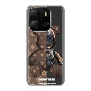 Крутые Чехлы Луи Виттон для Tecno Pop 7 (AlphaPrint) (Медведь Луи Витон)