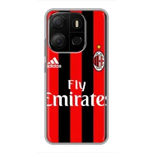 Чохли для Tecno Pop 7 (VPrint) - Футбольні клуби (Milan)