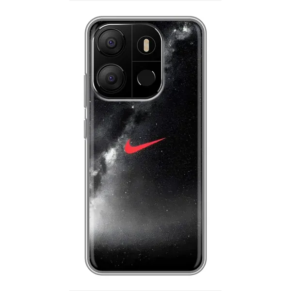Чехол с принтом «Найк красный» для TECNO Pop 7 Чехол с принтом «Найк красный» для TECNO Pop 7