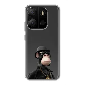 Чохли з Мавпами NFT для Tecno Pop 7 (AlphaPrint) (Мавпа NFT)