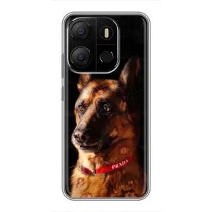 Чохли з картинкою животних Tecno Pop 7 (Овчарка)