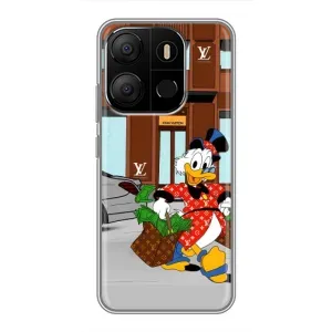 Чехли для Tecno Pop 7 - Скрудж МакДак Louis Vuitton (PREMIUMPrint) (Скрудж ЛВ)