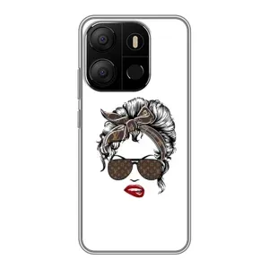 Чохли Луі Вітон для Tecno Pop 7 (AlphaPrint - LOUIS VUITTON) (стильна з луі вітон)