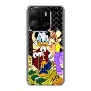 Чехли для Tecno Pop 7 - Скрудж МакДак Louis Vuitton (PREMIUMPrint) (Стильна Утка)