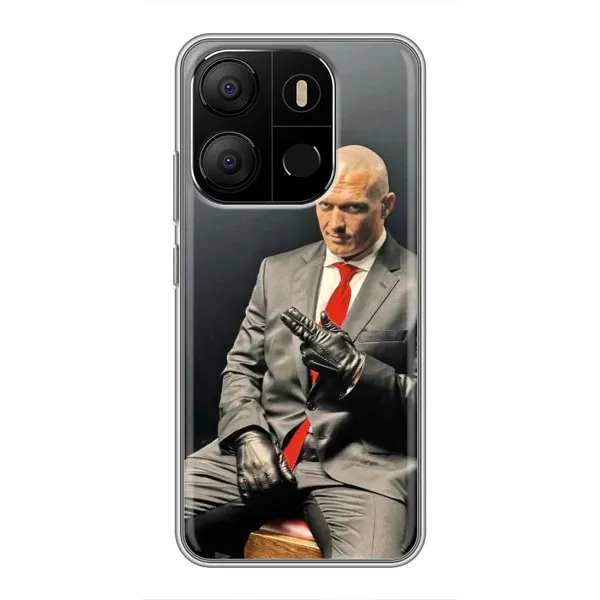 Чехол с принтом «Усик Hitman» для TECNO Pop 7 Чехол с принтом «Усик Hitman» для TECNO Pop 7