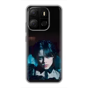 Чохли Венсдей на Tecno Pop 7 Уенсдей (AlphaPrint) (погляд Венздей)