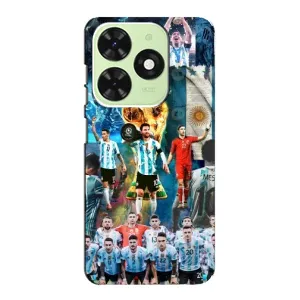 Чохли Мессі для Tecno Pop 8 (AlphaPrint) (Аргентина Мессі)