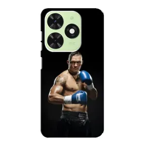 Чохол з принтом «Боксер Усик» для TECNO Pop 8
