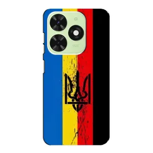 Украинские Чехлы для Tecno Pop 8 с картинкой УПА (AlphaPrint)