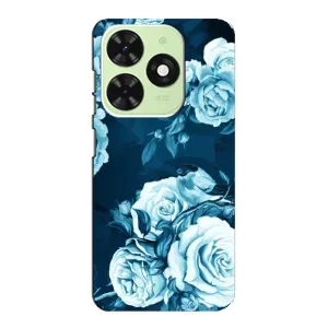 Чехлы (ART) Цветы на Tecno Pop 8 (VPrint) (Блактині бутони)