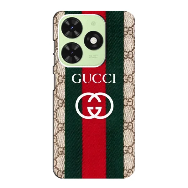 Чохол з принтом «Gucci дизайн» для TECNO Pop 8
