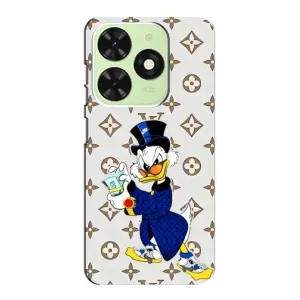Чехли для Tecno Pop 8 - Скрудж МакДак Louis Vuitton (PREMIUMPrint) (Макдак на стилі)
