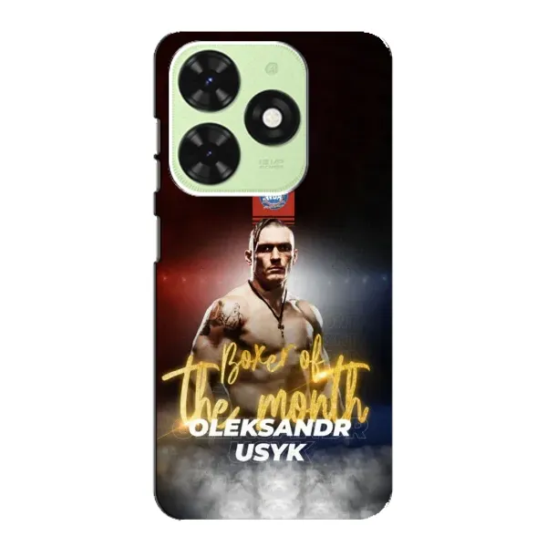 Чохол з принтом «Olexandr Usyk» для TECNO Pop 8 Чохол з принтом «Olexandr Usyk» для TECNO Pop 8