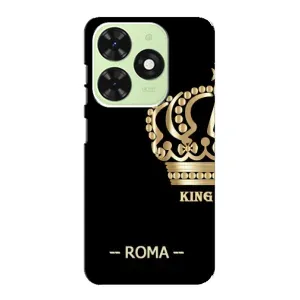 Чехлы для Tecno Pop 8 (VPrint) - Футбольные клубы (Roma)