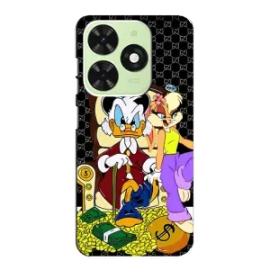 Чехли для Tecno Pop 8 - Скрудж МакДак Louis Vuitton (PREMIUMPrint) (Стильна Утка)