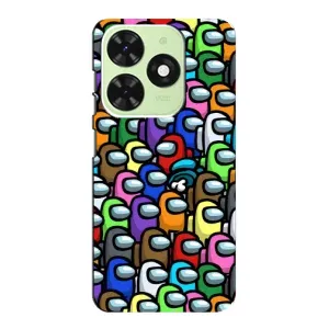 Чохли Амонг Ас для Tecno Pop 8 (AlphaPrint) (Убитий)
