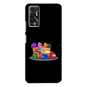 Чохли Амонг Ас для TECNO Pova-2 (LE7n) (AlphaPrint) (Амонг-ас)