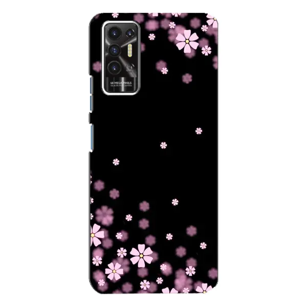 Чехол с принтом «Цветочки маленькие» для TECNO Pova 2 (LE7n) Чехол с принтом «Цветочки маленькие» для TECNO Pova 2 (LE7n)