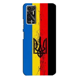 Украинские Чехлы для TECNO Pova-2 (LE7n) с картинкой УПА (AlphaPrint)