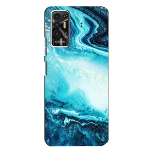 Мраморний чехол на TECNO Pova-2 (LE7n) (VPrint)