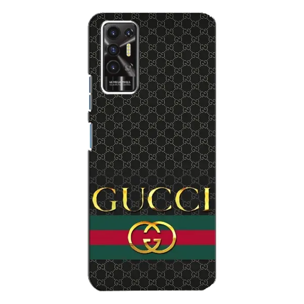Чехол с принтом «Gucci оригинал» для TECNO Pova 2 (LE7n)