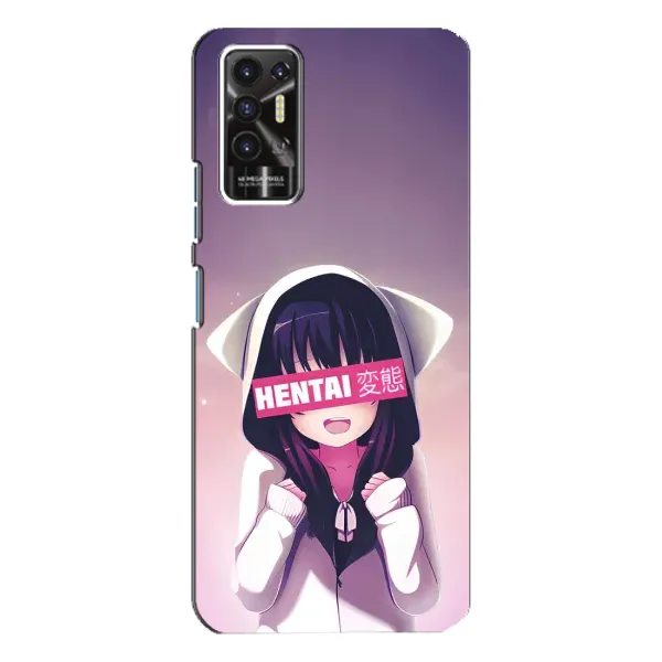 Чехол с принтом «Hentai chan» для TECNO Pova 2 (LE7n)