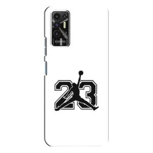 Чехлы для TECNO Pova-2 (LE7n) - с картинкой JORDAN (AlphaPrint) (Jordan 23)