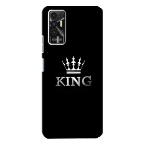 Чохол з Короною ТЕКНО Пова-2 (ЛЕ7н) - (AlphaPrint) (KING)