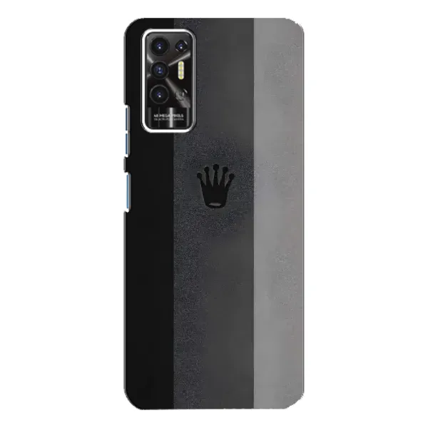 Чехол с принтом «Коронка» для TECNO Pova 2 (LE7n)
