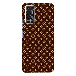 Чехлы Луи Витон для TECNO Pova-2 (LE7n) (AlphaPrint - LOUIS VUITTON) (лого LOUIS VUITTON)