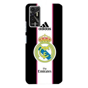 ФК Реал Мадрид чехлы для TECNO Pova-2 (LE7n) (AlphaPrint) (лого Real Madrid)