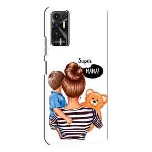 Чохол з друком для TECNO Pova-2 (LE7n) - (Мама з дитинкою) (AlphaPrint) (Мама з синочком)