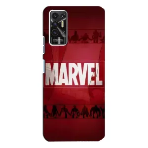 Чохол МАРВЕЛ для ТЕКНО Пова-2 (ЛЕ7н) (AlphaPrint) (MARVEL)