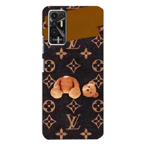 Бренднові Чохли для TECNO Pova-2 (LE7n) - (PREMIUMPrint) (Ведмедик без голови)