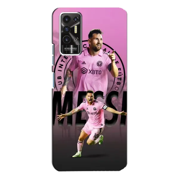 Чехол с принтом «Messi Miami» для TECNO Pova 2 (LE7n)
