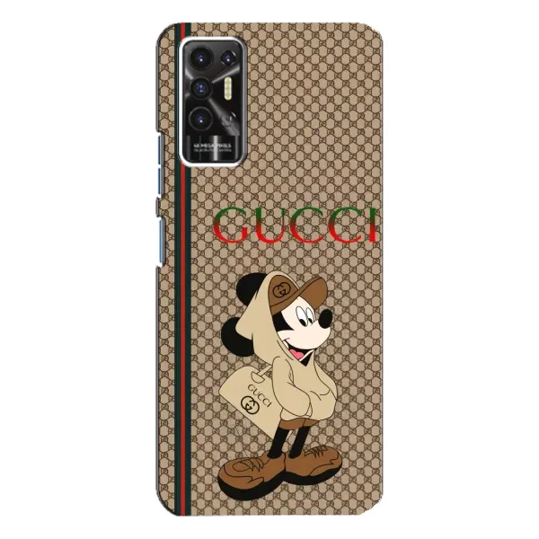 Чехол с принтом «Mickey GUCCI» для TECNO Pova 2 (LE7n)