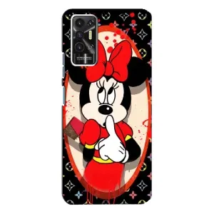 Чохол Disney Mouse TECNO Pova-2 (LE7n) (PREMIUMPrint) (Мінні Маус ЛВ)