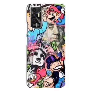 Чохли з крутими принтами для TECNO Pova-2 (LE7n) - (PREMIUMPrint) (Monopoly man)